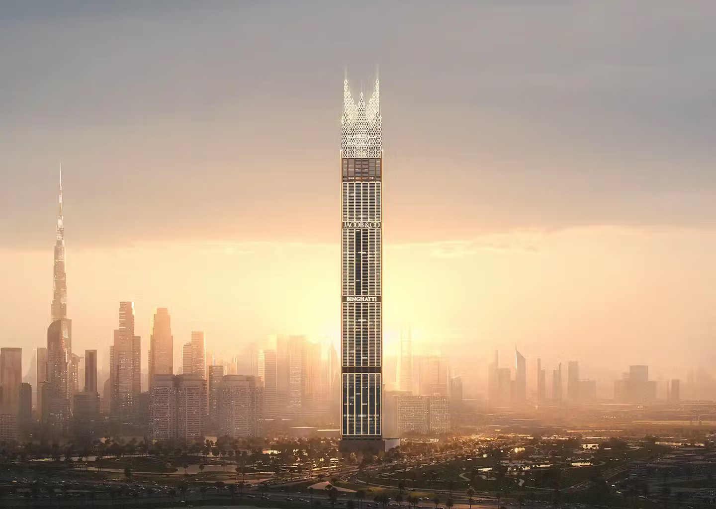 burj binghatti upcoming mega projects in dubai
